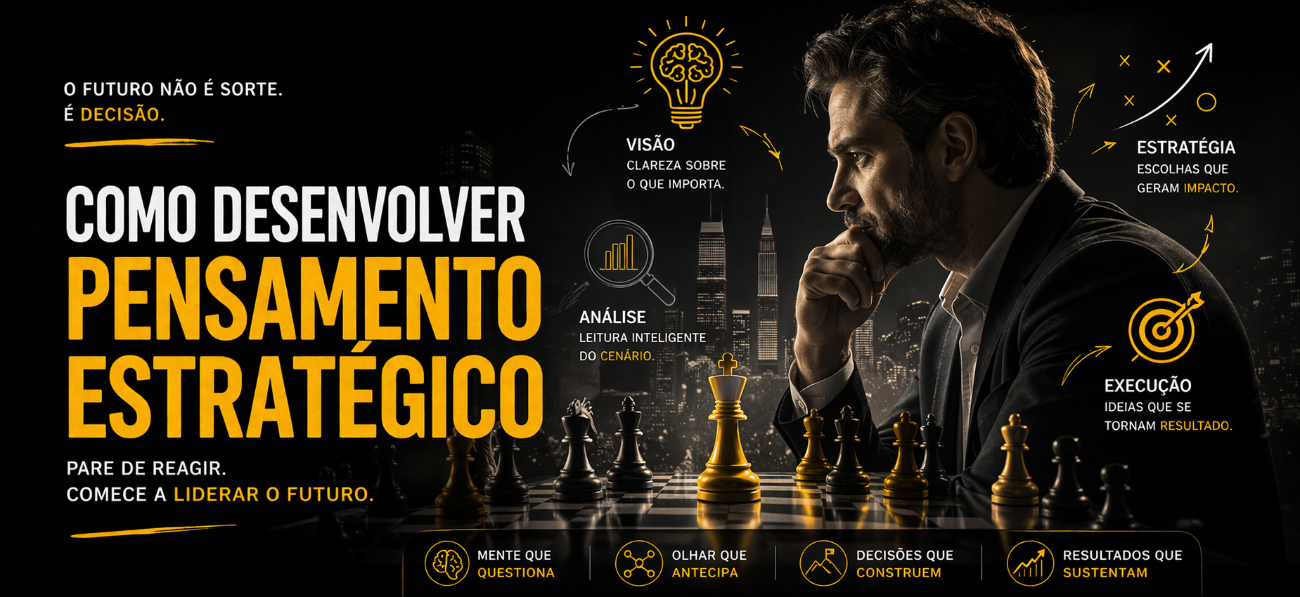 O maior erro de quem acha que pensa estrategicamente